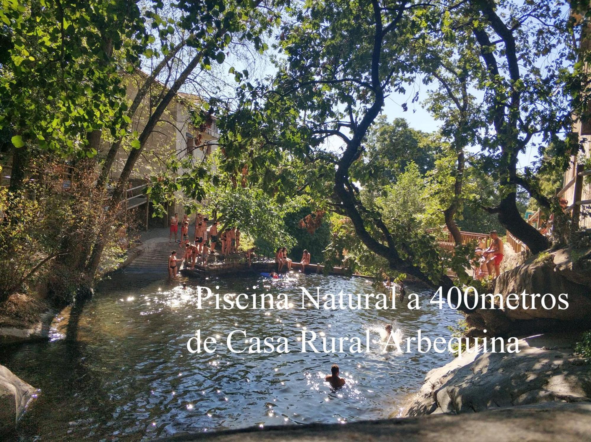 Apartamento Rural Arbequina, PISCINA CLIMATIZADA TERMAL Balneario el Salugral a 12 KILÓMETROS, 5 euros por persona Casas del Monte Exterior foto